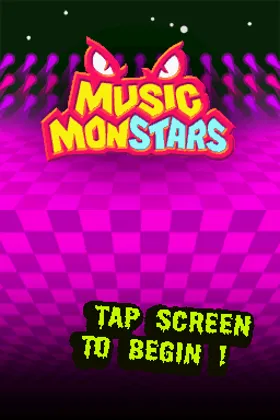 Music Monstars - The Ultimate Music Machine (Europe) (En,Fr,De,Es,It) screen shot title